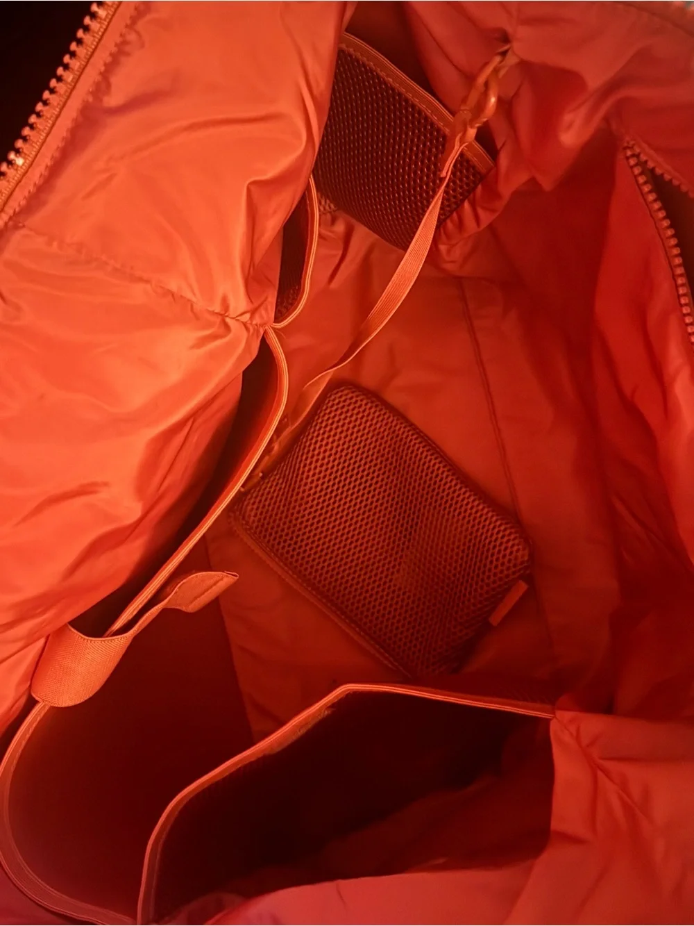 Dagne Dover Orange Travel Tote
